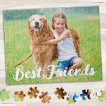 Custom Photo Kids Pet Dog Best Friends Picture Jigsaw Puzzle<br><div class="desc">Looking for a unique and personalized way to capture your precious memories with family, friends, and pets? Look no further than our modern and simple jigsaw puzzle featuring your favourite photos and portraits! Whether you're a dog lover or looking for a special remembrance keepsake of a loved one, our custom...</div>