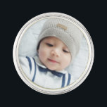 Custom Photo Lapel Pin<br><div class="desc">Create your own personalized photo gift by add your own photo, from your beloved family photo to your adorable pet photo, to make your design unique.
Please Note: Photos shown on product are sample photos with watermark for presentation purposes only.</div>