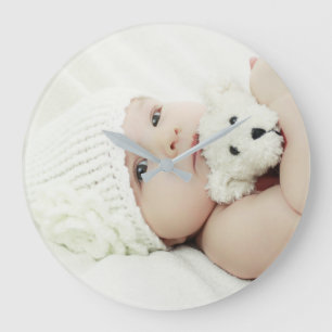 Custom Photo Large Clock