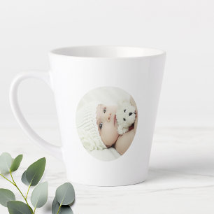 Custom Photo Latte Mug