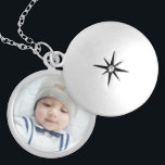 Custom Photo Locket Necklace<br><div class="desc">Create your own personalized photo gift by add your own photo, from your beloved family photo to your adorable pet photo, to make your design unique.
Please Note: Photos shown on product are sample photos with watermark for presentation purposes only.</div>