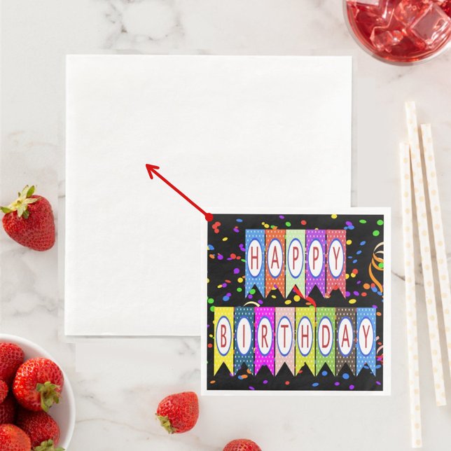 Custom Photo Logo Art Slogan Coined Cocktail Napkin (Creator Uploaded)