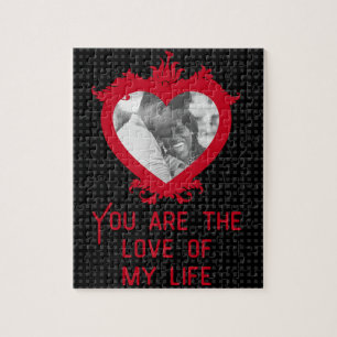 Custom Photo Love Valentine's Jigsaw Puzzle
