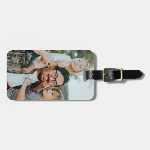 Custom Photo Luggage Tag