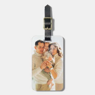Custom Photo Luggage Tag