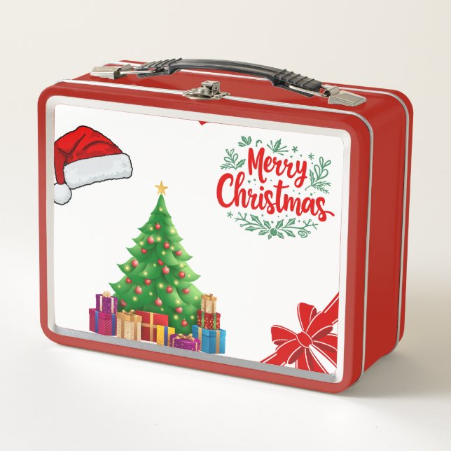 Custom Photo Lunch Tin Metal Lunch Box (Front)