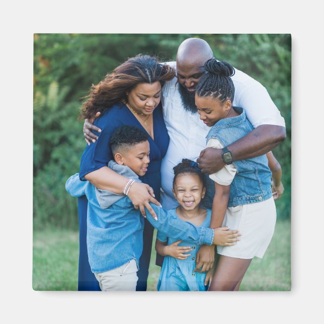 Custom Photo Magnet (Front)