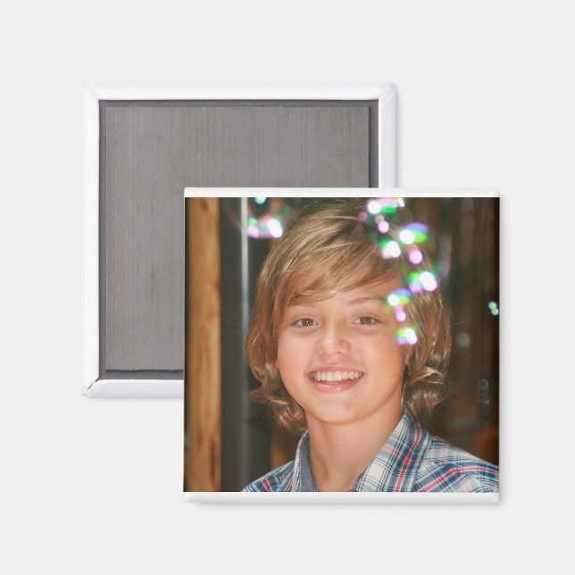 Custom Photo  Magnet (Front/Back)