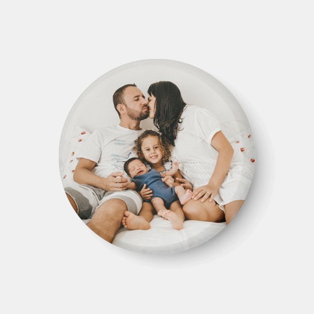 Custom Photo Magnet (Front)