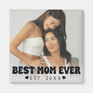 Custom Photo Magnet for Best Mom or Mother's Day