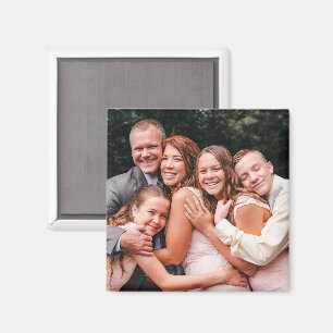 Custom Photo Magnet for Fridge, Gift for Family