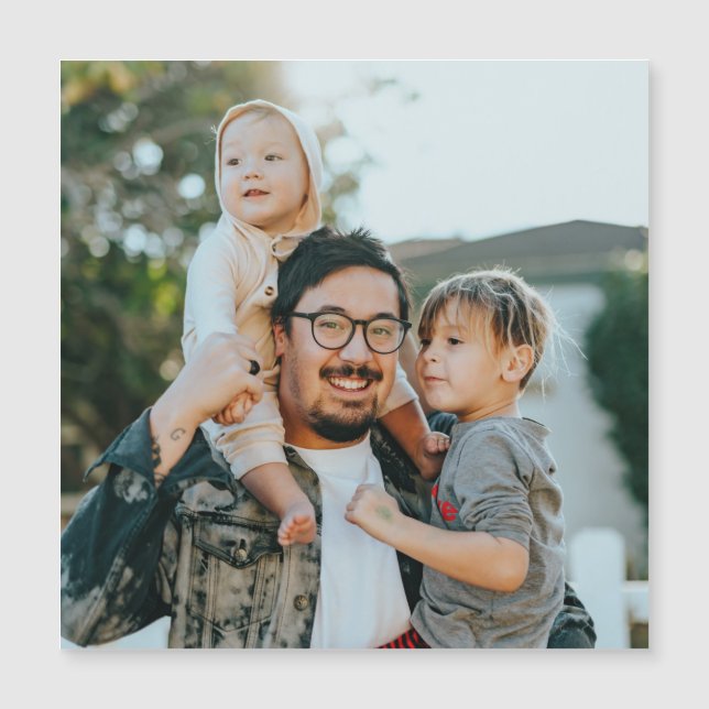 Custom Photo Magnetic Invitation (Front)