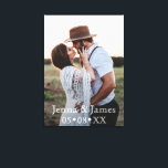 Custom Photo Make it Unique Wedding Anniversary Canvas Print<br><div class="desc">Add your favourite photo to customize and personalize this elegant canvas print. Beautiful wedding anniversary gift. 

Photo by Jessica Rockowitz from Unsplash,  thank you!</div>