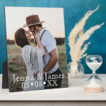 Custom Photo Make it Unique Wedding Anniversary Plaque<br><div class="desc">Add your favourite photo to customize and personalize this elegant photo plaque. Romantic and beautiful wedding or anniversary gift. 

Photo by Jessica Rockowitz from Unsplash,  thank you!</div>