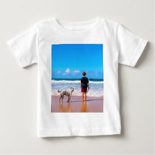Custom Photo Make Your Own Design - I Love My Pet  Baby T-Shirt