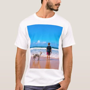 Custom Photo Make Your Own Design - I Love My Pet  T-Shirt