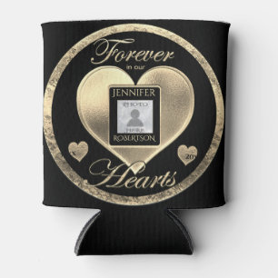 Custom Photo Memorial in Loving Memory Can Cooler