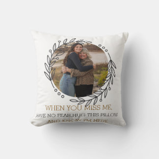 Custom Photo Memorial Pillow In Loving Memory