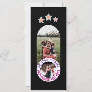 📸 Custom Photo & Message Card – Personalized Text