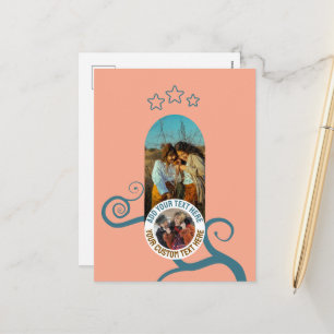 📸 Custom Photo & Message Card – Personalized Text