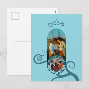 📸 Custom Photo & Message Card – Personalized Text
