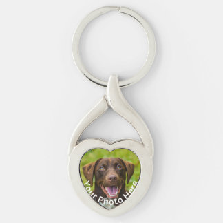 Custom Photo Metal Keychain