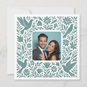 Custom Photo Mexican Otomí Tenango Save the Date I Invitation
