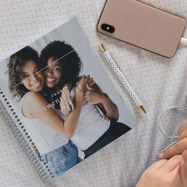 Custom Photo Minimal TWENTY TWENTY FOUR Planner (Creator Uploaded)