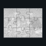 Custom Photo "Mock" Puzzle Post Card - 9 pieces<br><div class="desc">Tired of the same old boring greeting cards? Add your own photo and personalized message to create a 9 piece personalized "mock" puzzle greeting card for your friend or loved one! Just cut along the puzzle piece lines NOTE: THIS IS NOT AN ACTUAL PUZZLE and the pieces are NOT perforated...</div>