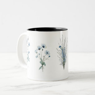 Custom Photo Modern Cool Elegant Create Your Own Two-Tone Coffee Mug