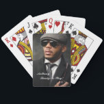 Custom Photo Modern Personalized Playing Cards<br><div class="desc">Custom Photo Modern Personalized Playing Cards is great to put your favourite photo with your name and/or an inspiring words. Wonderful to give as a gift. Personalize it and get ready to play.</div>
