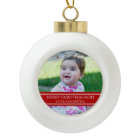 Custom Photo Mom Christmas Ornament