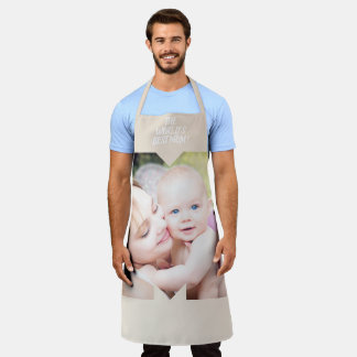 Custom Photo Mom Happy Mother's Day Apron