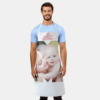 Custom Photo Mom Happy Mother's Day Apron
