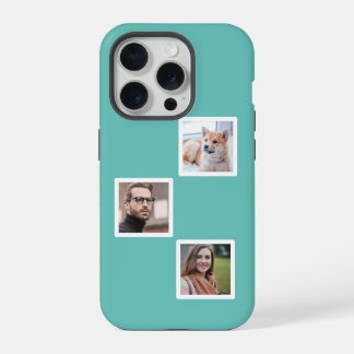 Custom Photo Monogram iPhone 15 Pro Case