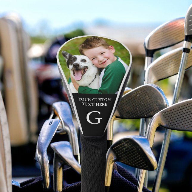 Custom Photo Monogrammed Photo Personalized Golf Head Cover (Creator Uploaded)