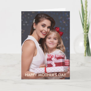 Custom Photo Mother’s Day Card for Mom
