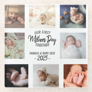 Custom Photo Mother’s Day Coaster Gift