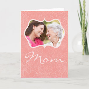 Custom Photo Mother's Day Card