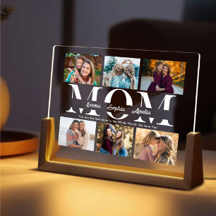 Custom Photo Mothers Day Gift for Mom Acrylic Sign