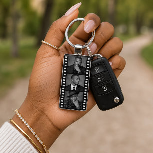 Custom Photo Movie Strip Keychain, Hollywood Film Keychain