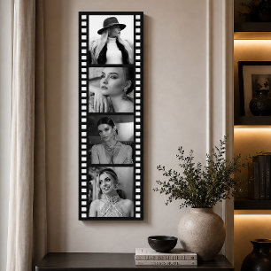 Custom Photo Movie Strip Wall Art, Hollywood Canvas Print