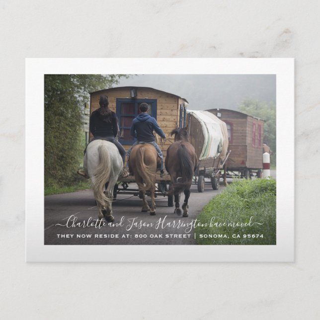 Custom Photo Moving Announcement (Front)