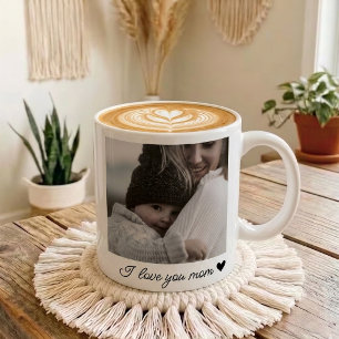 Custom Photo Mug for Mom   Mother’s Day Photo Mug
