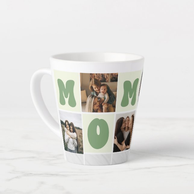 Custom Photo Mug for Mom – Personalized Gift  (Left Angle)