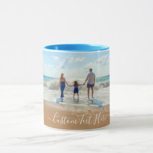 Custom Photo Mug Gift Your Photos and Text
