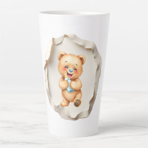 Custom Photo Mug with Modern Abstract Background