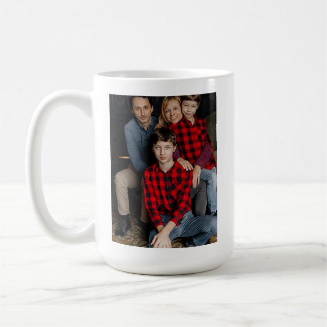 Custom Photo Mug With Photo, Personalized Cup, Per (Left)