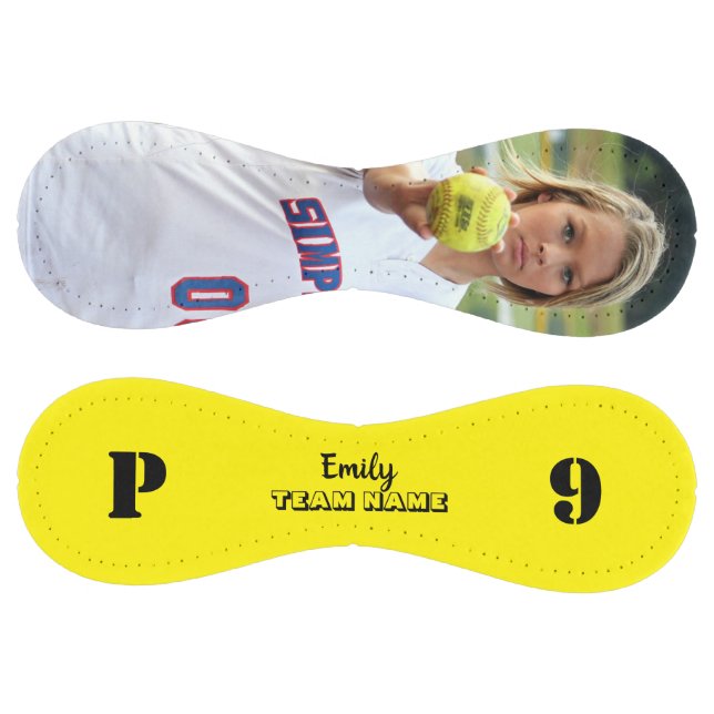 CUSTOM Photo/Name/Team/Position/Number Softball (Panels)