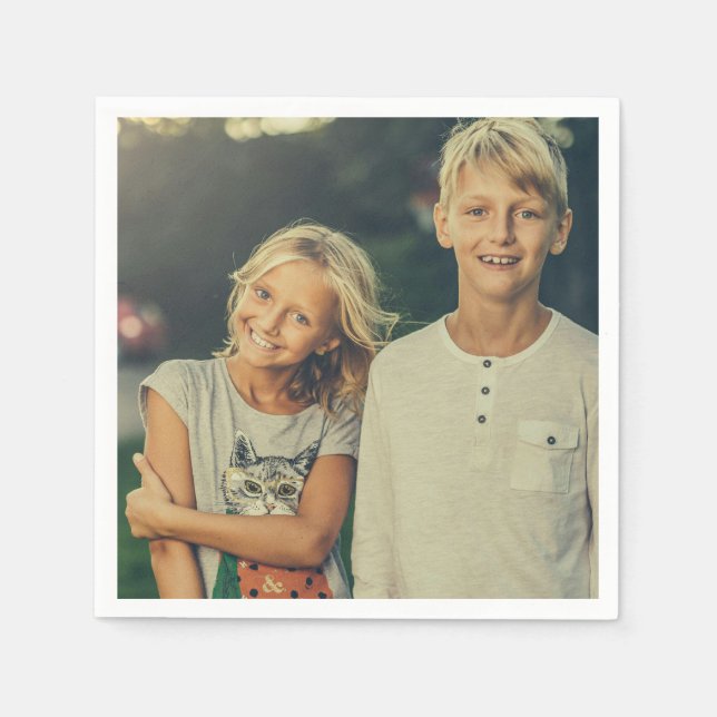 Custom Photo Napkin (Front)